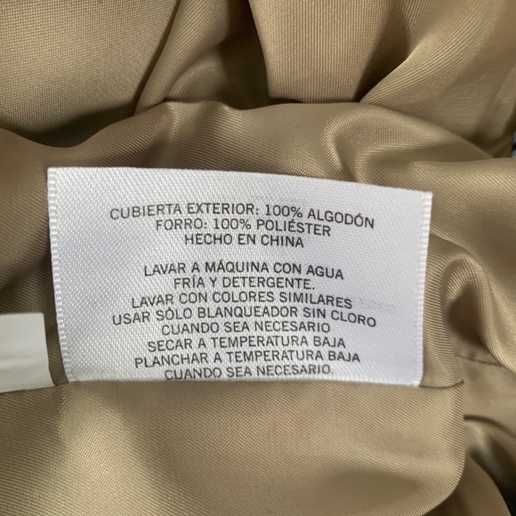 Nautica Tan Two Button Blazer Jacket - Picture 5 of 9